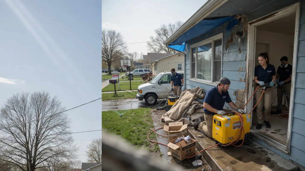 Basement Flood Cleanup in Prosperity, WV near me